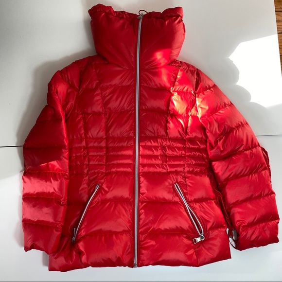 Red Puffer Jacket - Picture 3 of 5